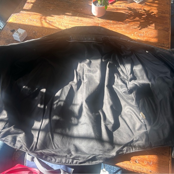 Schott NYC Black Leather Biker Jacket - Picture 6 of 8